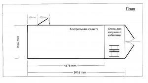 Рисунок 1. Доступное пространство после демонтажа старого оборудования